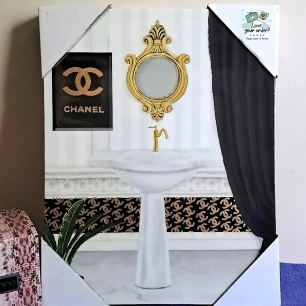 Fashion Lux Wall Art! Size: 14"×11"NWT